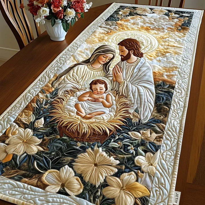 ディバインクリーチ キルティングテーブルランナー